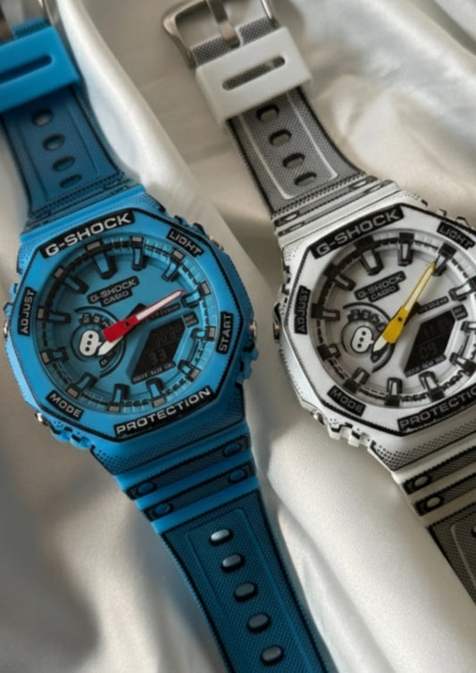 GShock-GA-2100 MNG (Analog Digital Watch)