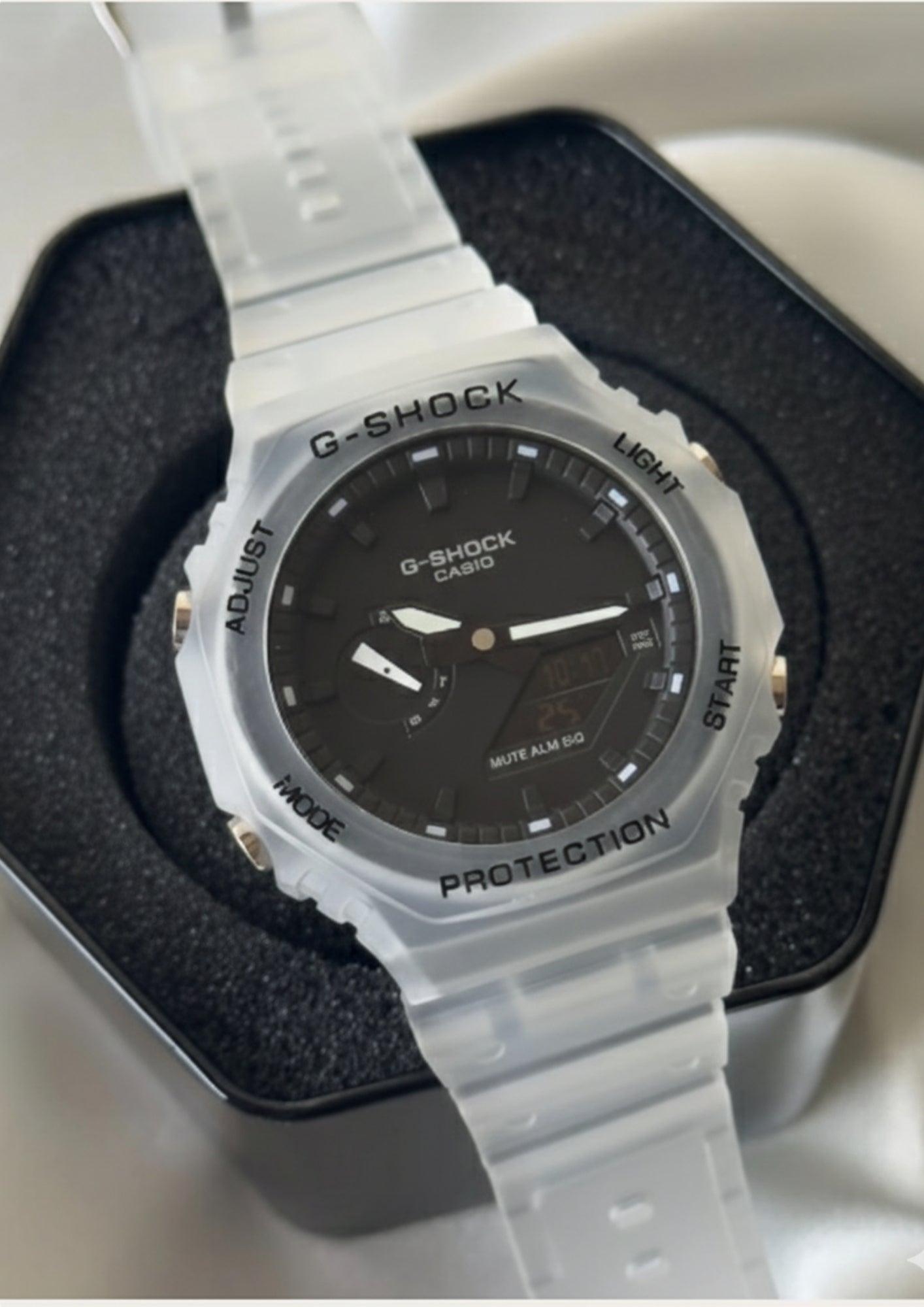 GShock-GA-2100 (Analog Digital Watch)