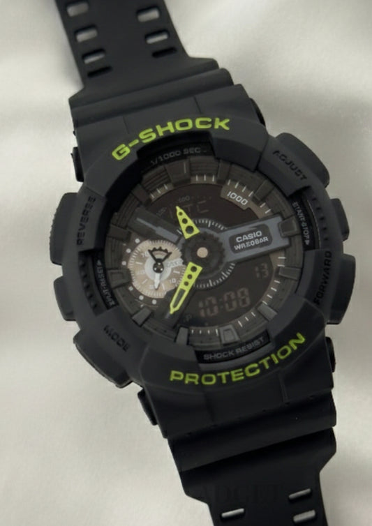 GShock-GA-110GB (Analog Digital Watch)