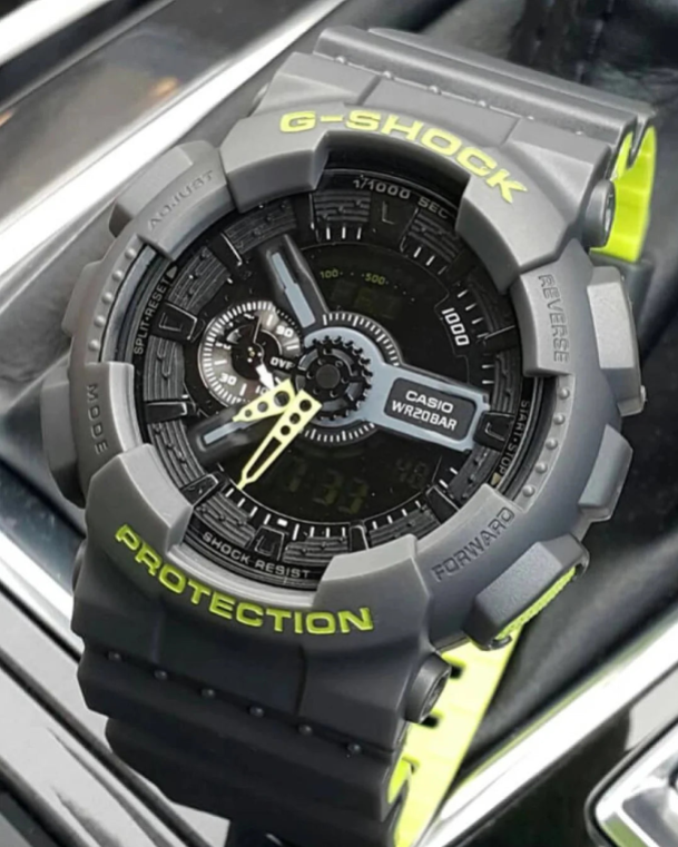 GShock-GA-110GB (Analog Digital Watch)