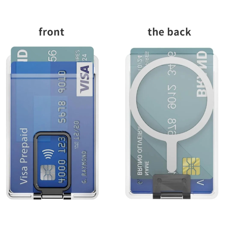 Magnetic Card Wallet Holder with MagSafe