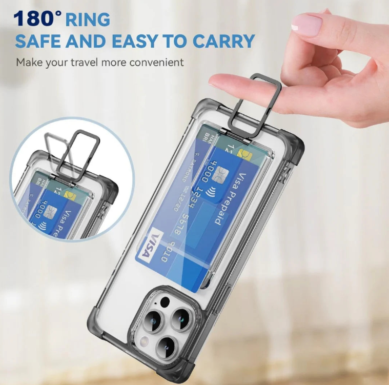 Magnetic Card Wallet Holder with MagSafe