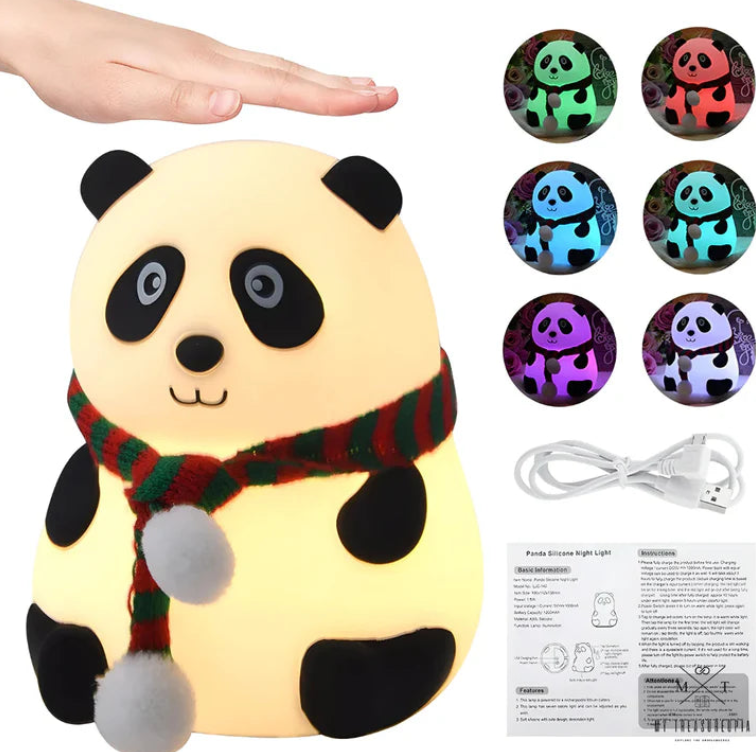 Panda Silicone Night Lamp
