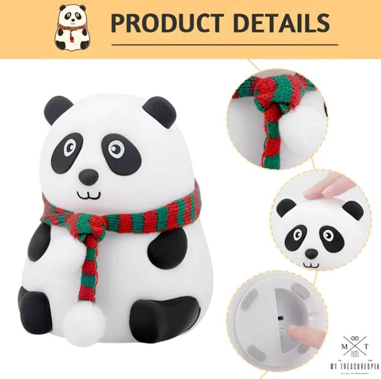 Panda Silicone Night Lamp