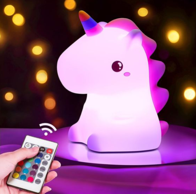 Rainbow Unicorn Lamp