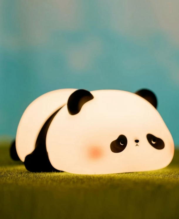 Cute Lazy Panda Night Light