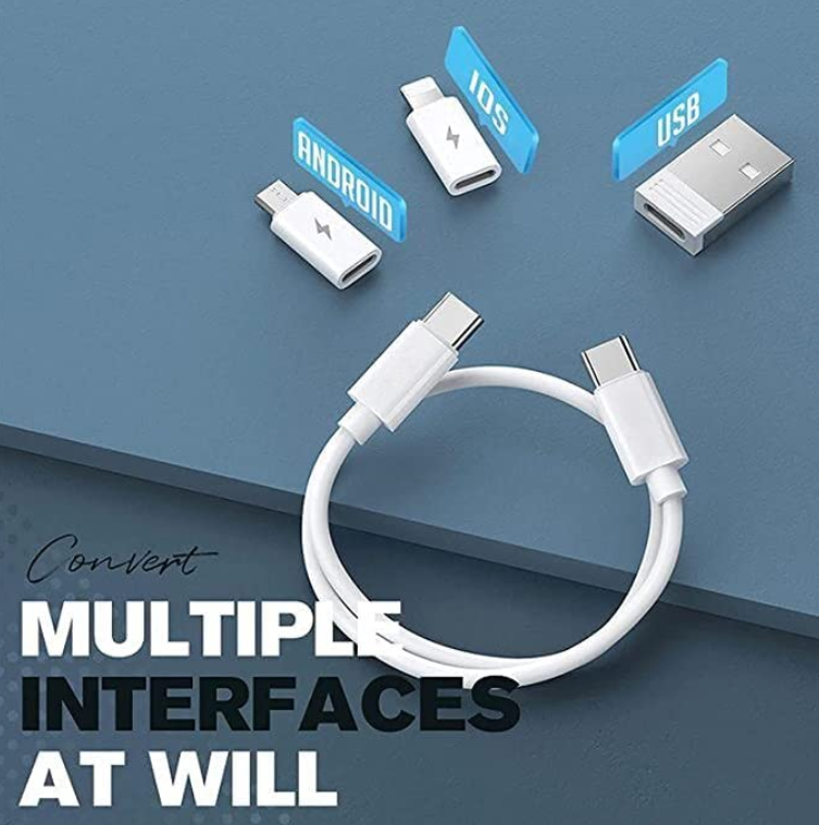 Data Cable Set Storage Box - Mobile Phone Holder