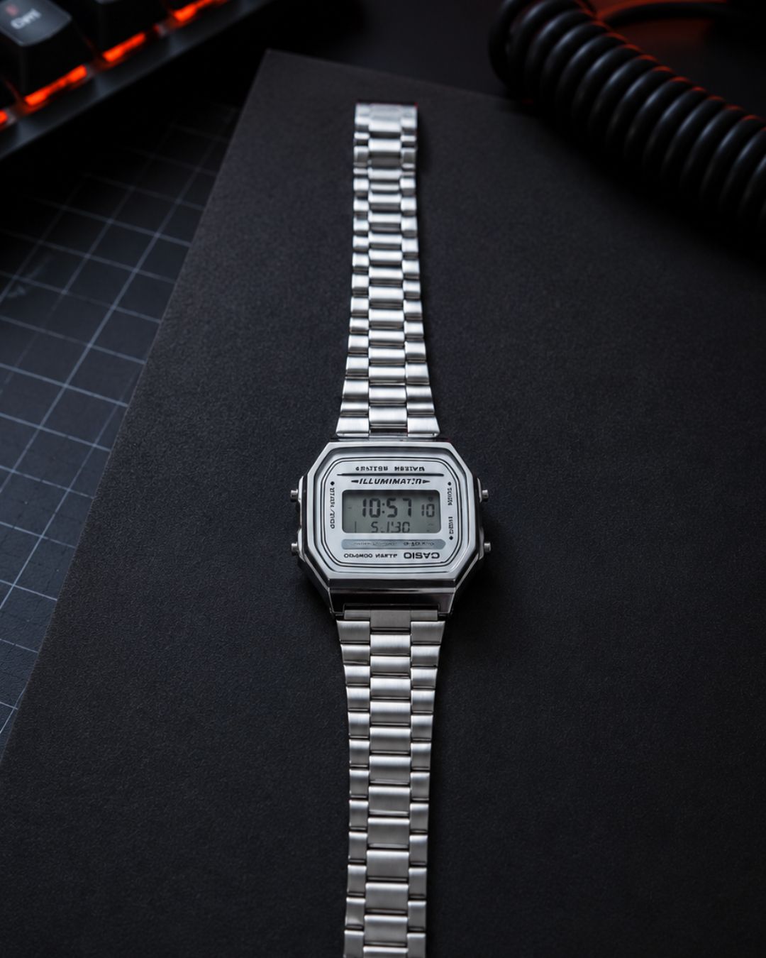 Vintage A168 Unisex (Digital Watch)