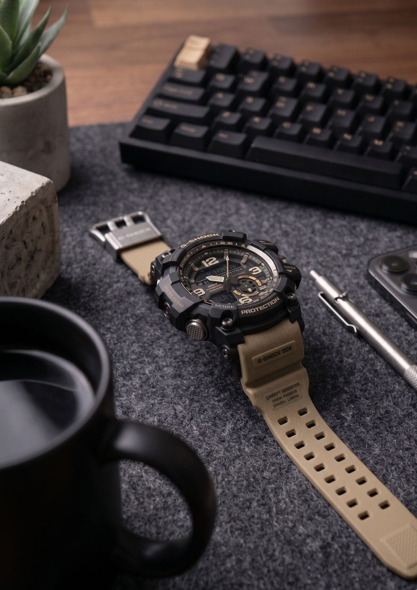 G Shock-Mudmaster GG-1000 (Analog Digital Watch)