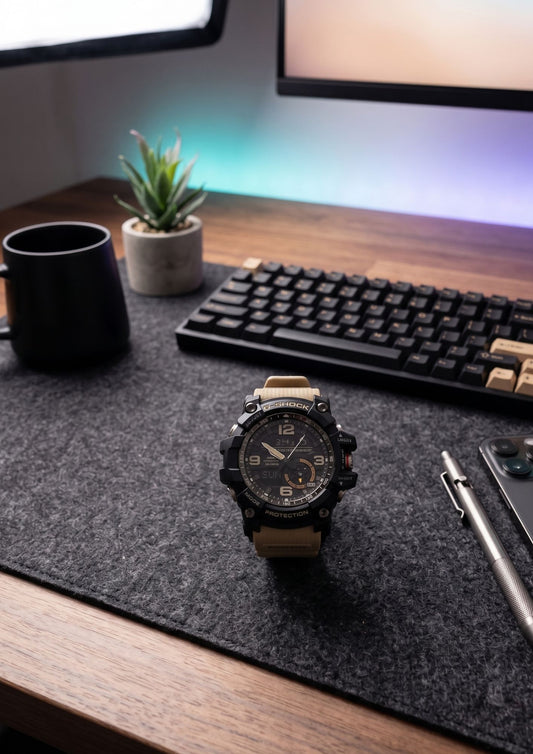 G Shock-Mudmaster GG-1000 (Analog Digital Watch)