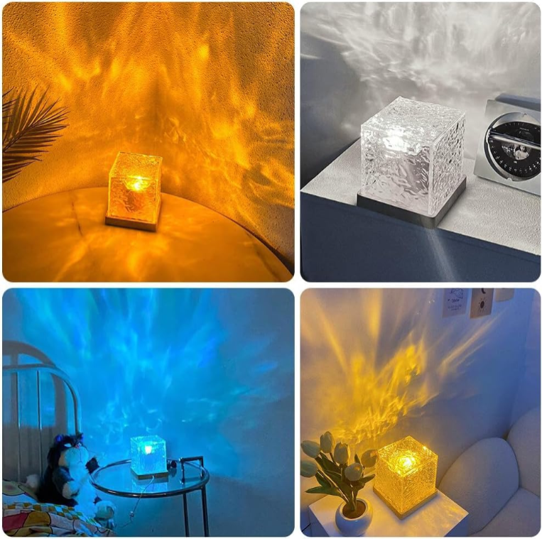 Ocean Aura Lamp with Remote