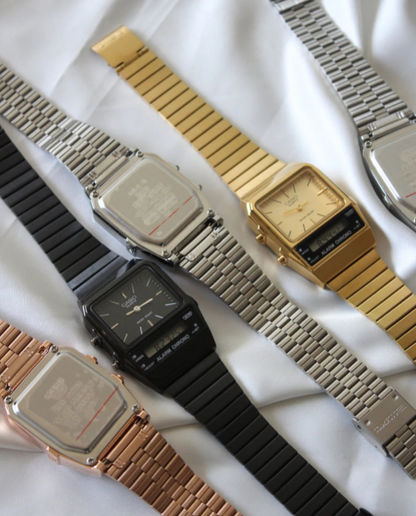 Vintage AQ800 Unisex (Analog Digital Watch)