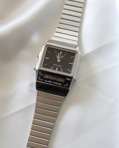 Vintage AQ800 Unisex (Analog Digital Watch)