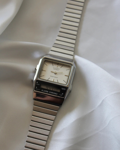 Vintage AQ800 Unisex (Analog Digital Watch)