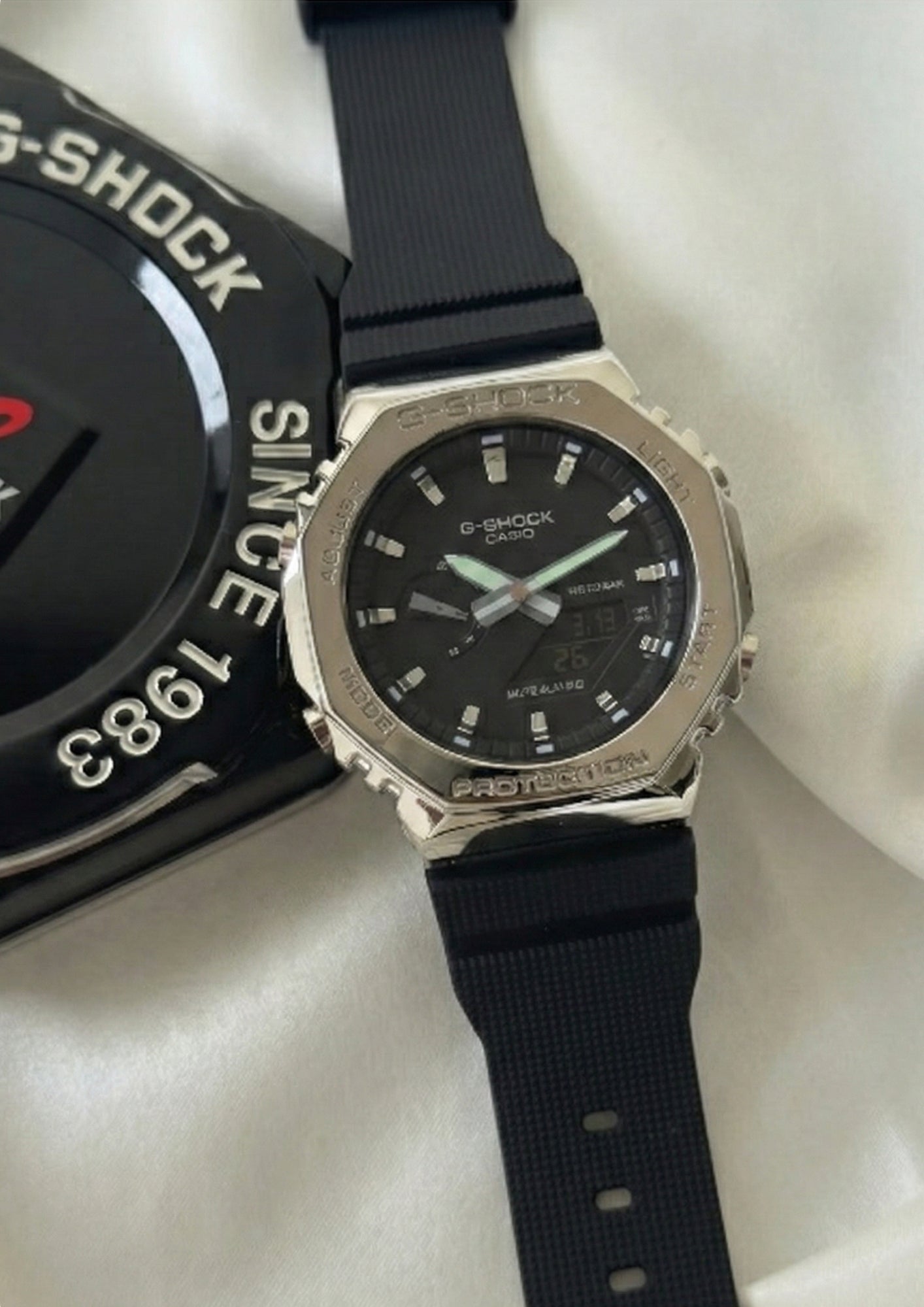 GShock-GM-2100 (Analog Digital Watch)