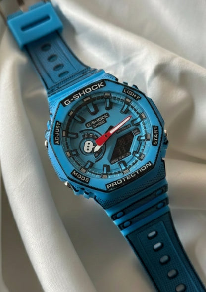GShock-GA-2100 MNG (Analog Digital Watch)