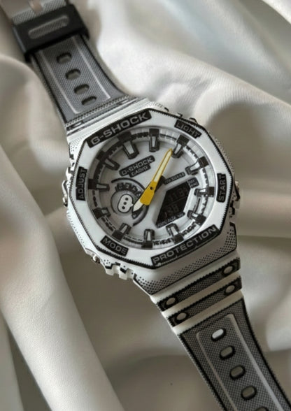 GShock-GA-2100 MNG (Analog Digital Watch)