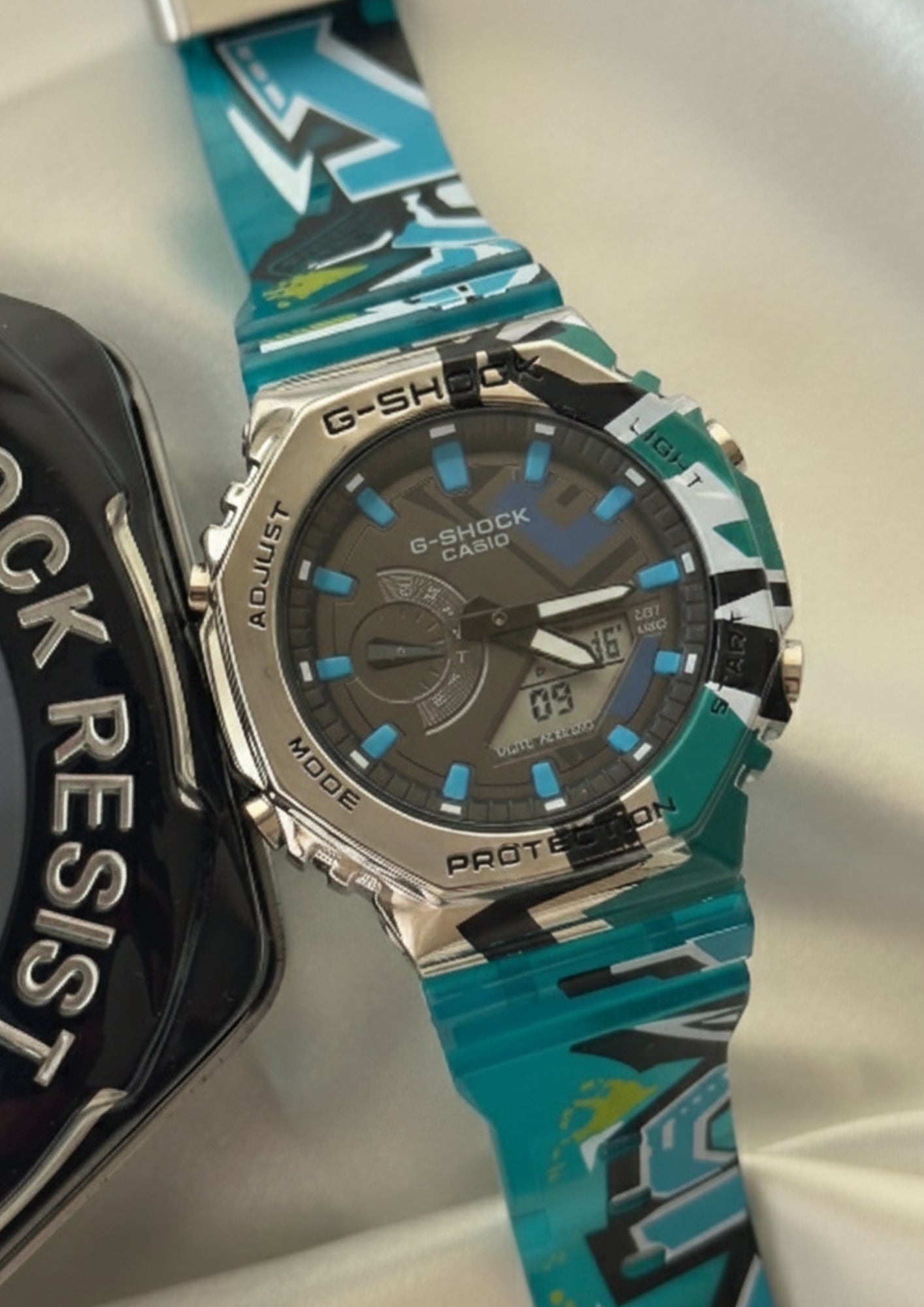 GShock-GM-2100SS (Analog Digital Watch)