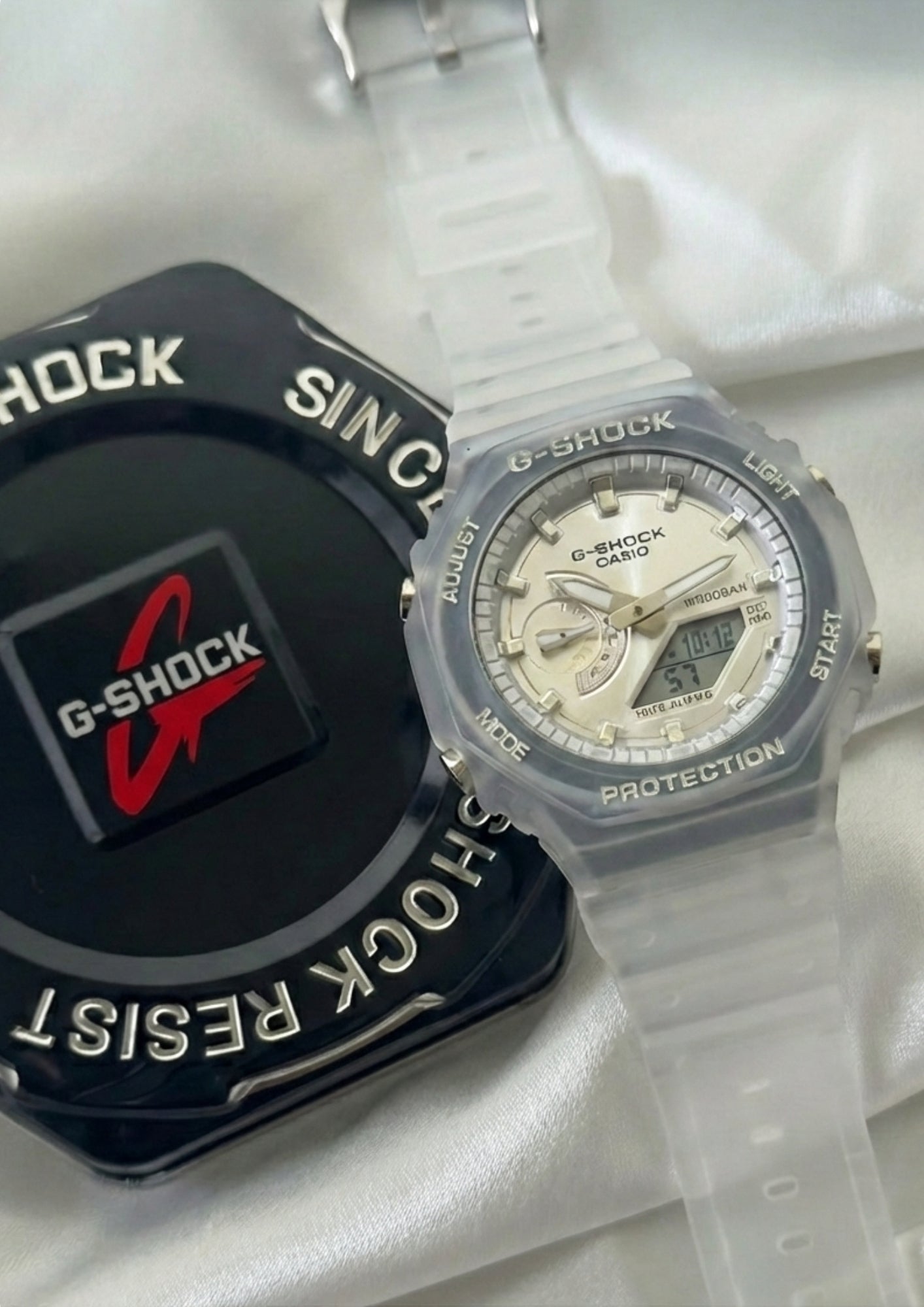 GShock-GA-2100SK (Analog Digital Watch)