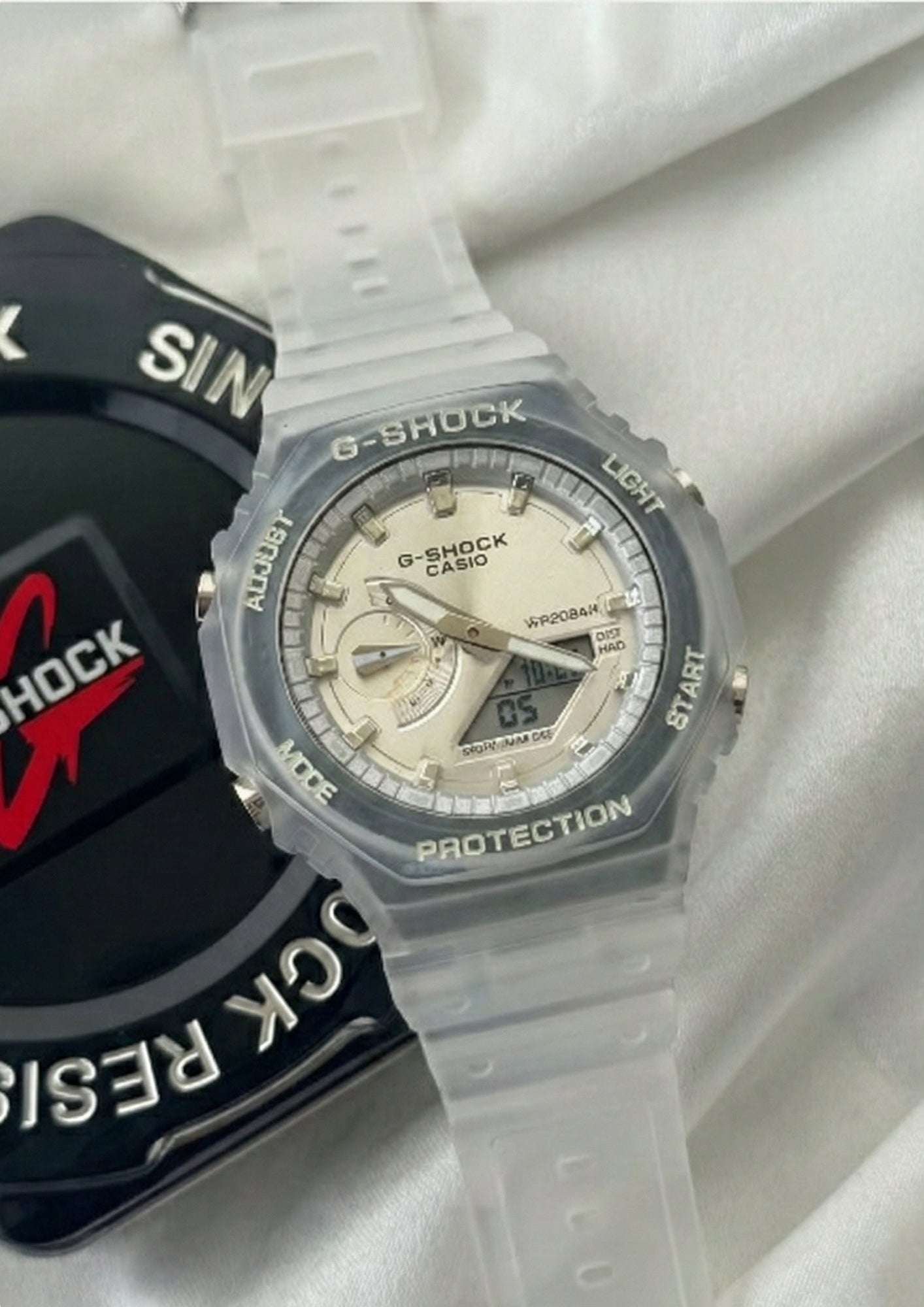 GShock-GA-2100SK (Analog Digital Watch)