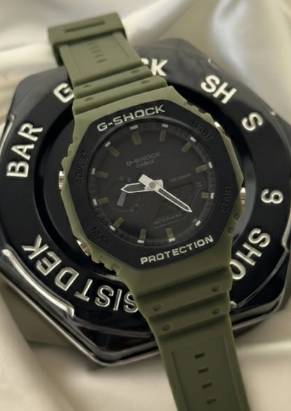 GShock-GA-2110SU (Analog Digital Watch)