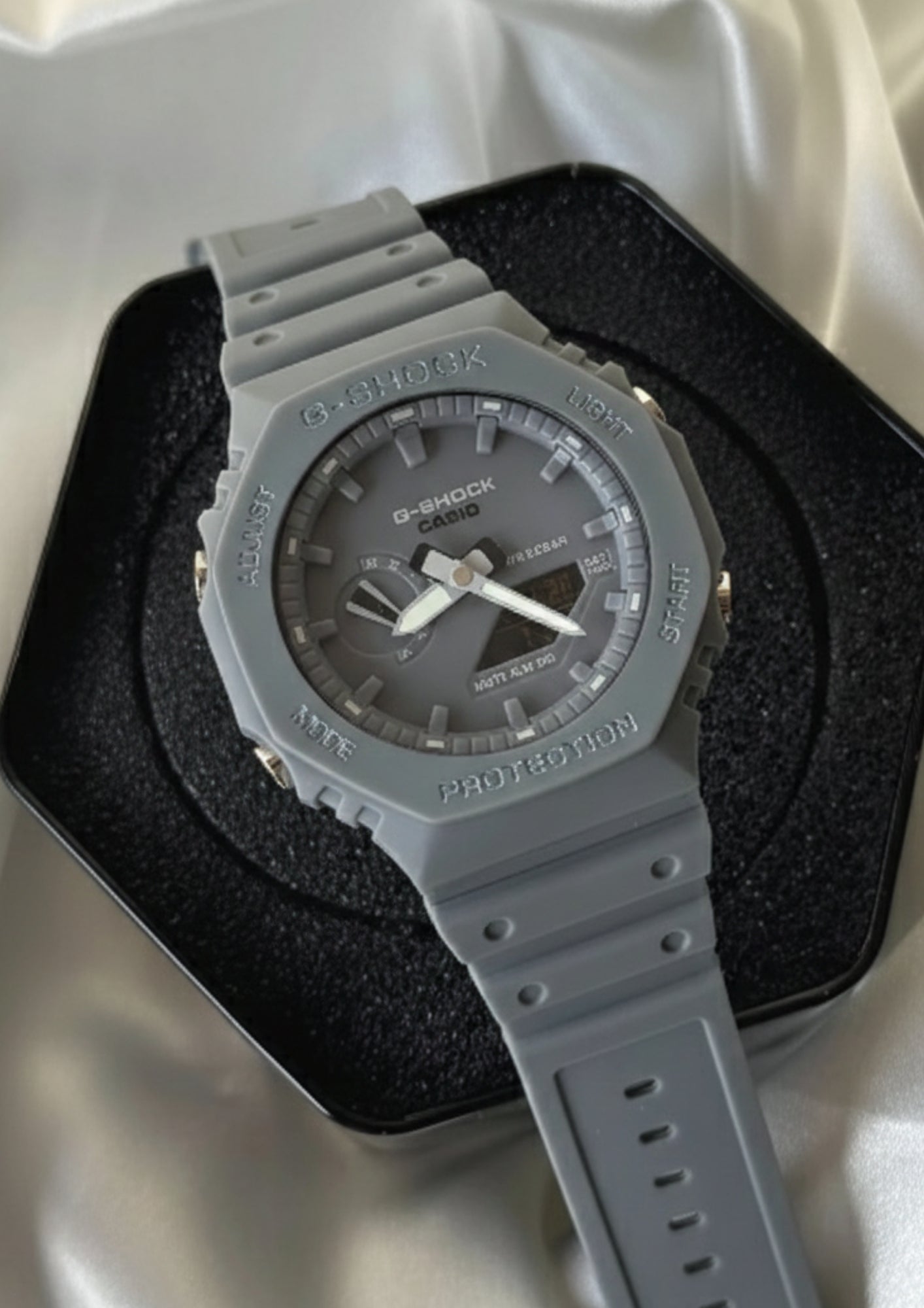 GShock-GA2110 (Analog Digital Watch)