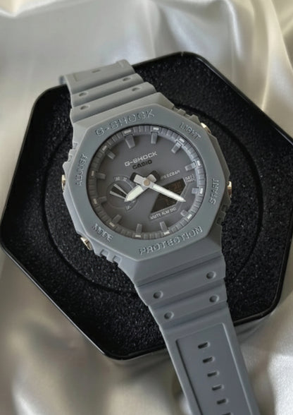 GShock-GA2110 (Analog Digital Watch)