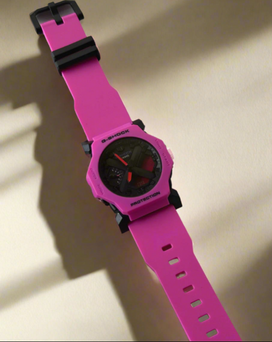 GShock-A-2300-7ADR (Analog Digital Watch)