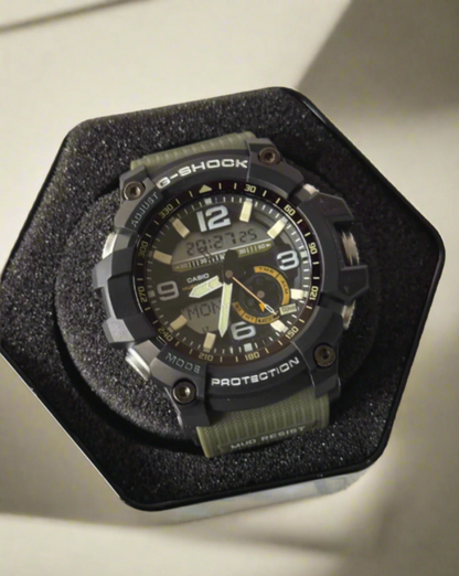 GShock-Mudmaster GG-1000 (Analog Digital Watch)
