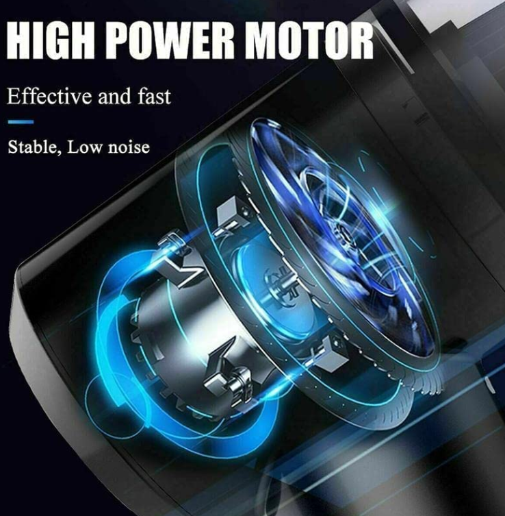 Mini Car Vacuum Cleaner (Rechargeable)