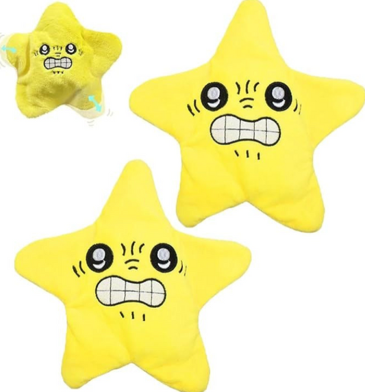 Angry Star Plush Moving, Moving Star Plush
