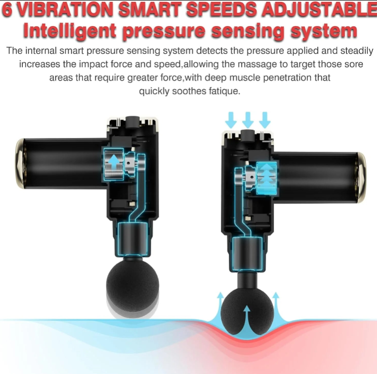 PulseFit Massage Gun | Full Body Pain Relief