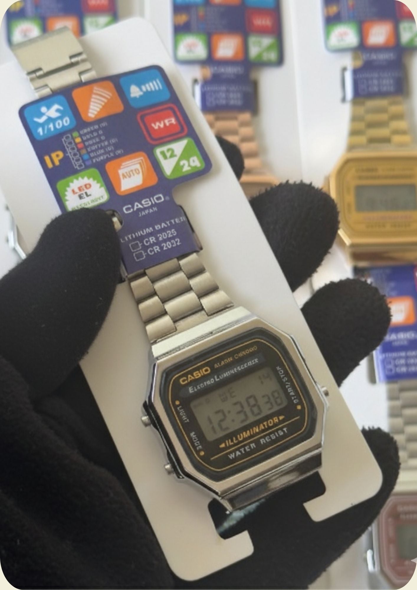 Vintage A168 Unisex (Digital Watch)