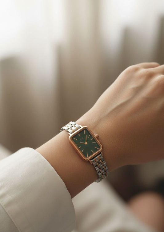 DW Quadro Green (Analog Watch)