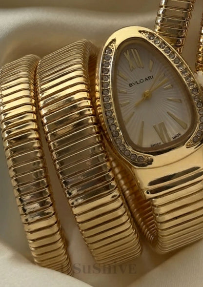 Serpenti-Tubogas Gold (Analog Watch)