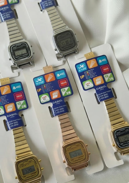 Vintage D124 Rose Gold (Digital Watch)