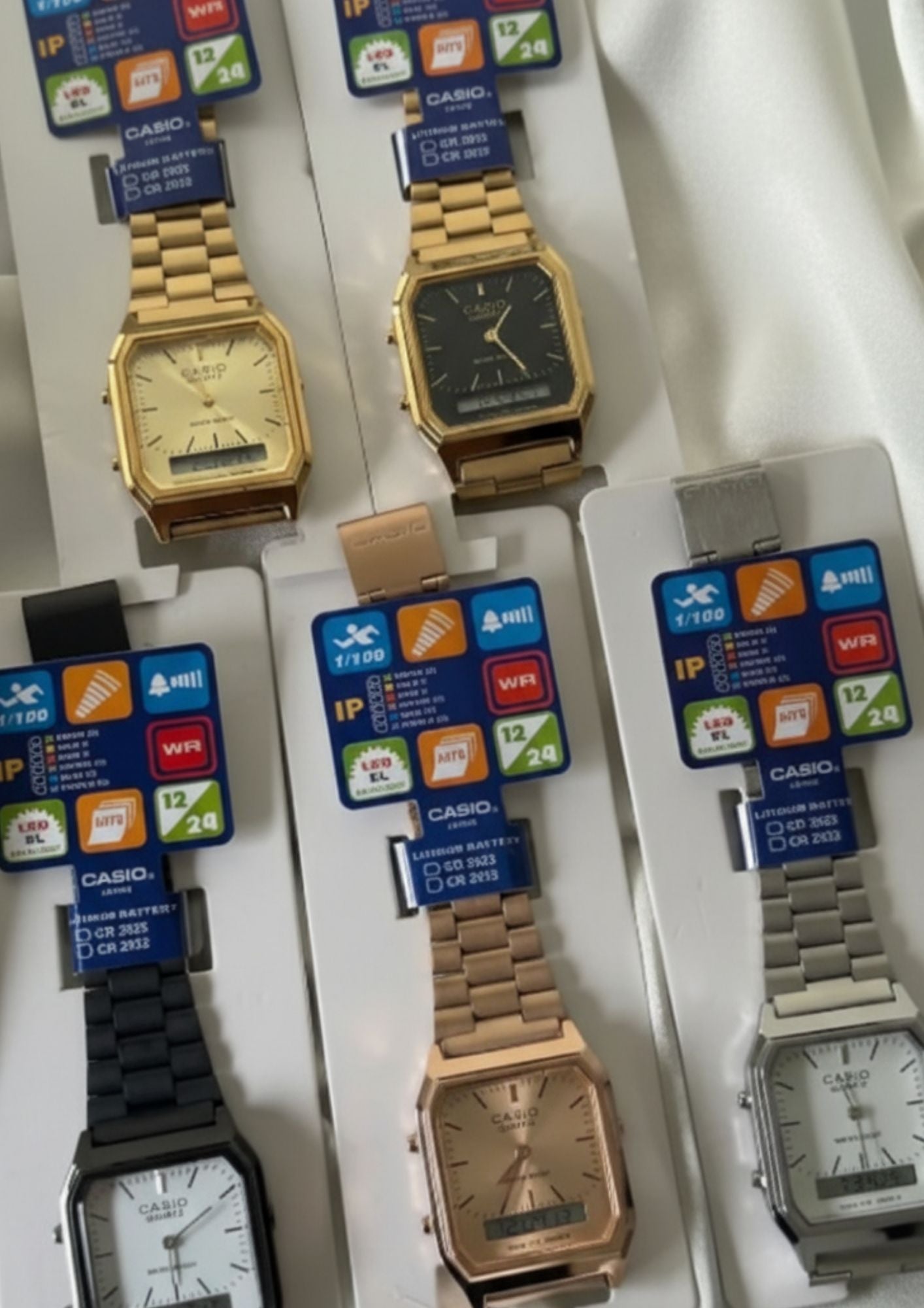 Vintage AQ230 Unisex (Analog Digital Watch)