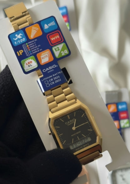 Vintage AQ230 Unisex (Analog Digital Watch)