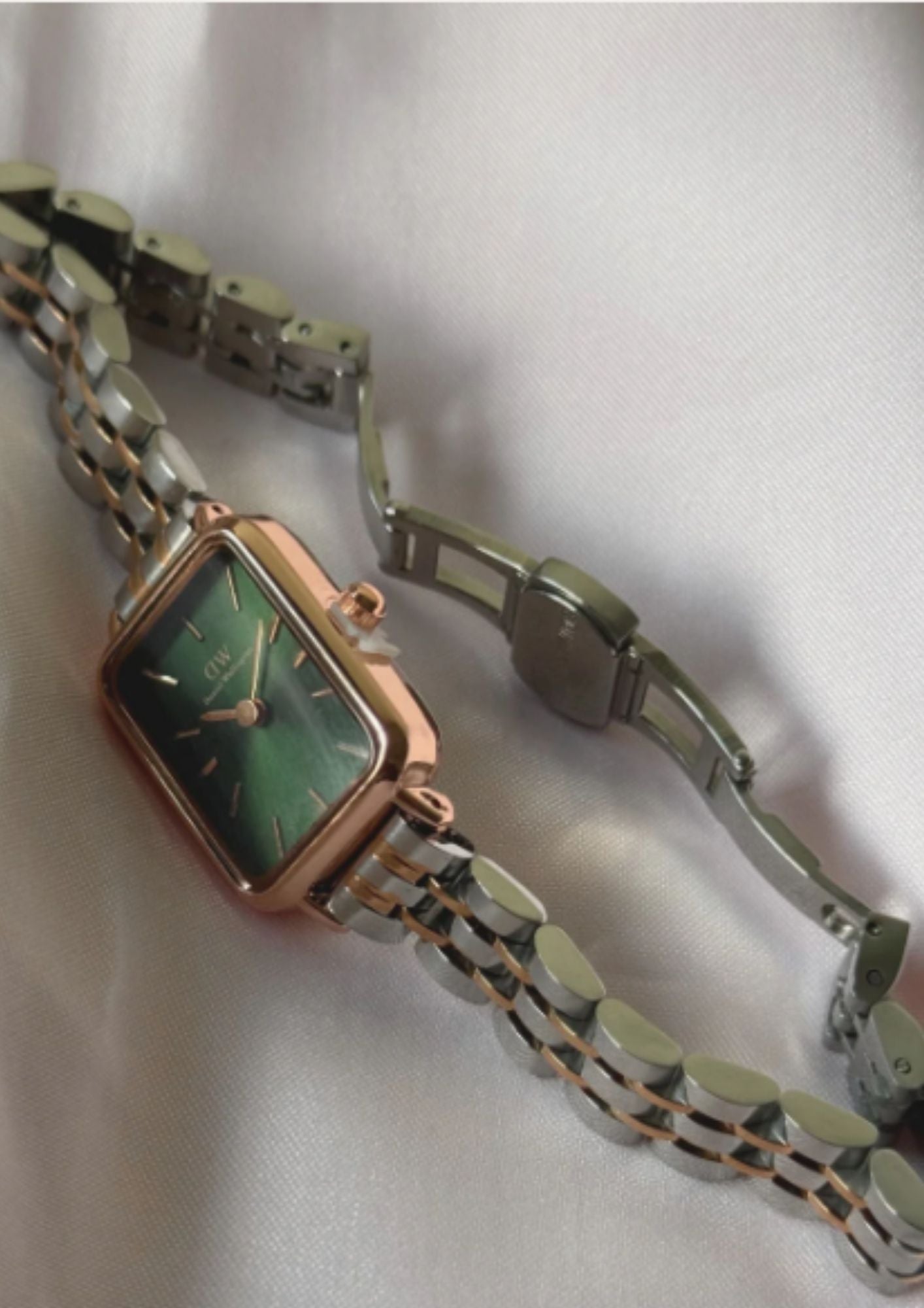 DW Quadro Green (Analog Watch)