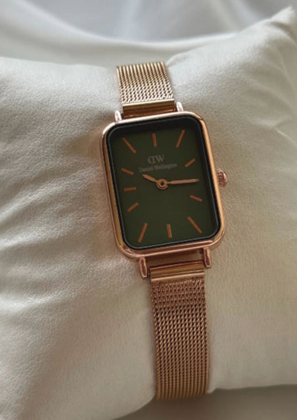 DW Quadro Green (Analog Watch)