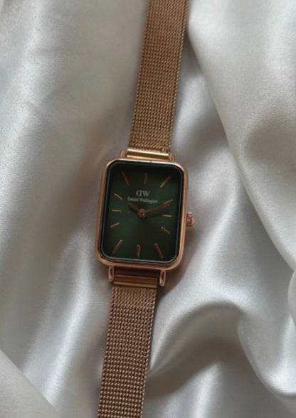 DW Quadro Green (Analog Watch)
