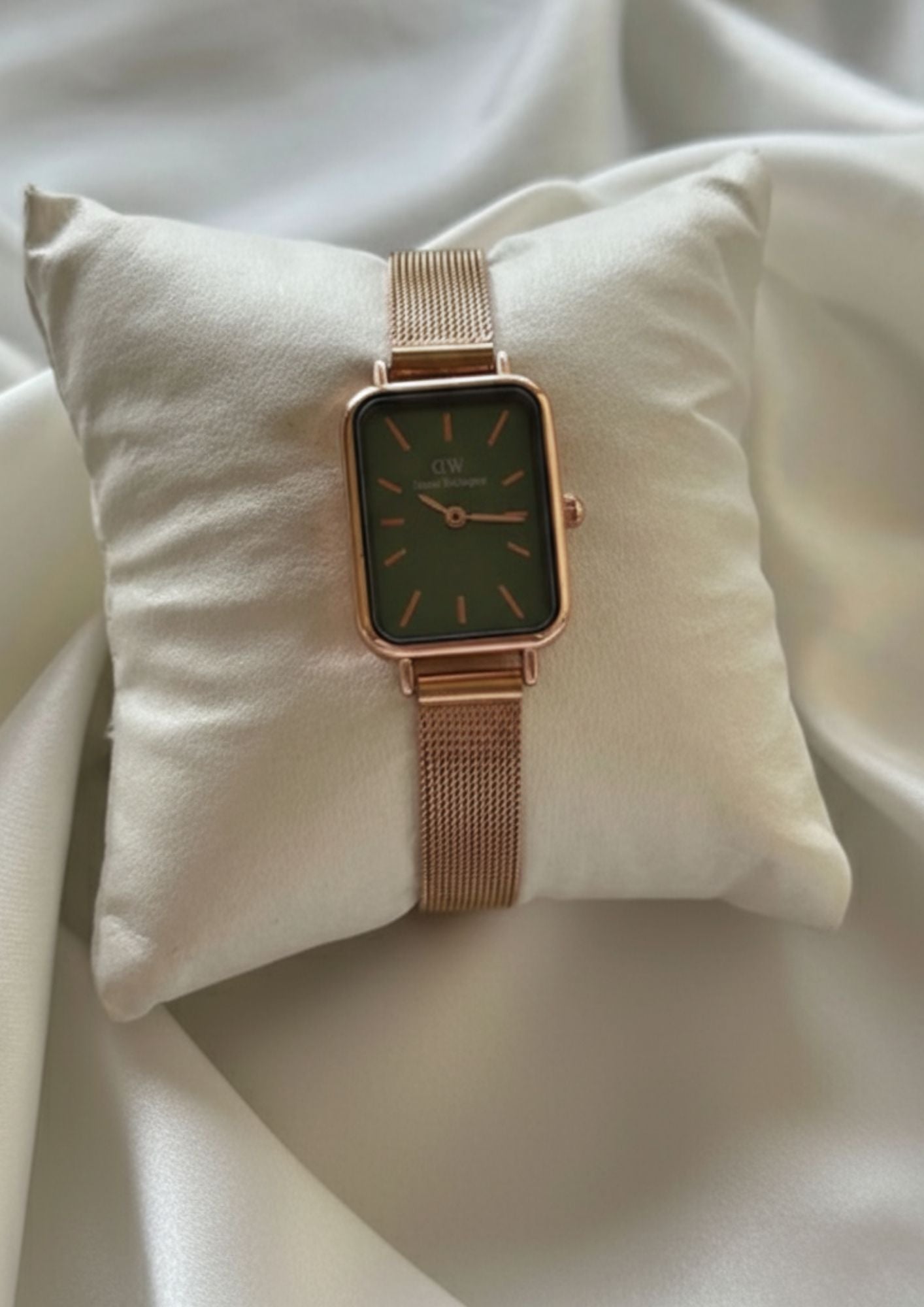 DW Quadro Green (Analog Watch)