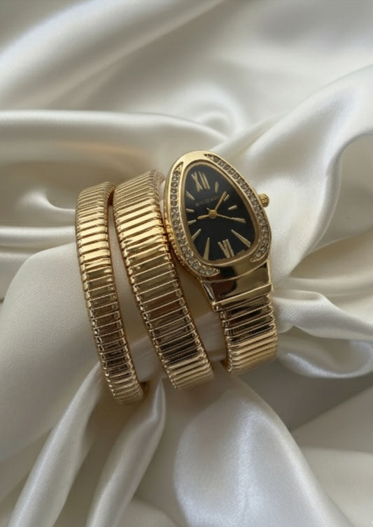 Serpenti-Tubogas Gold (Analog Watch)