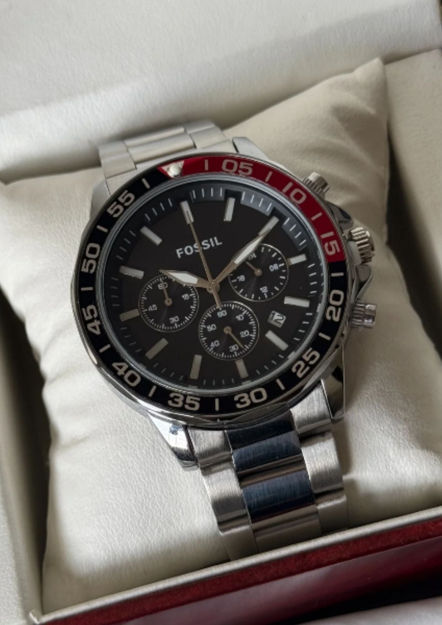 Fossil-BQ2492B (Chronograph Watch)