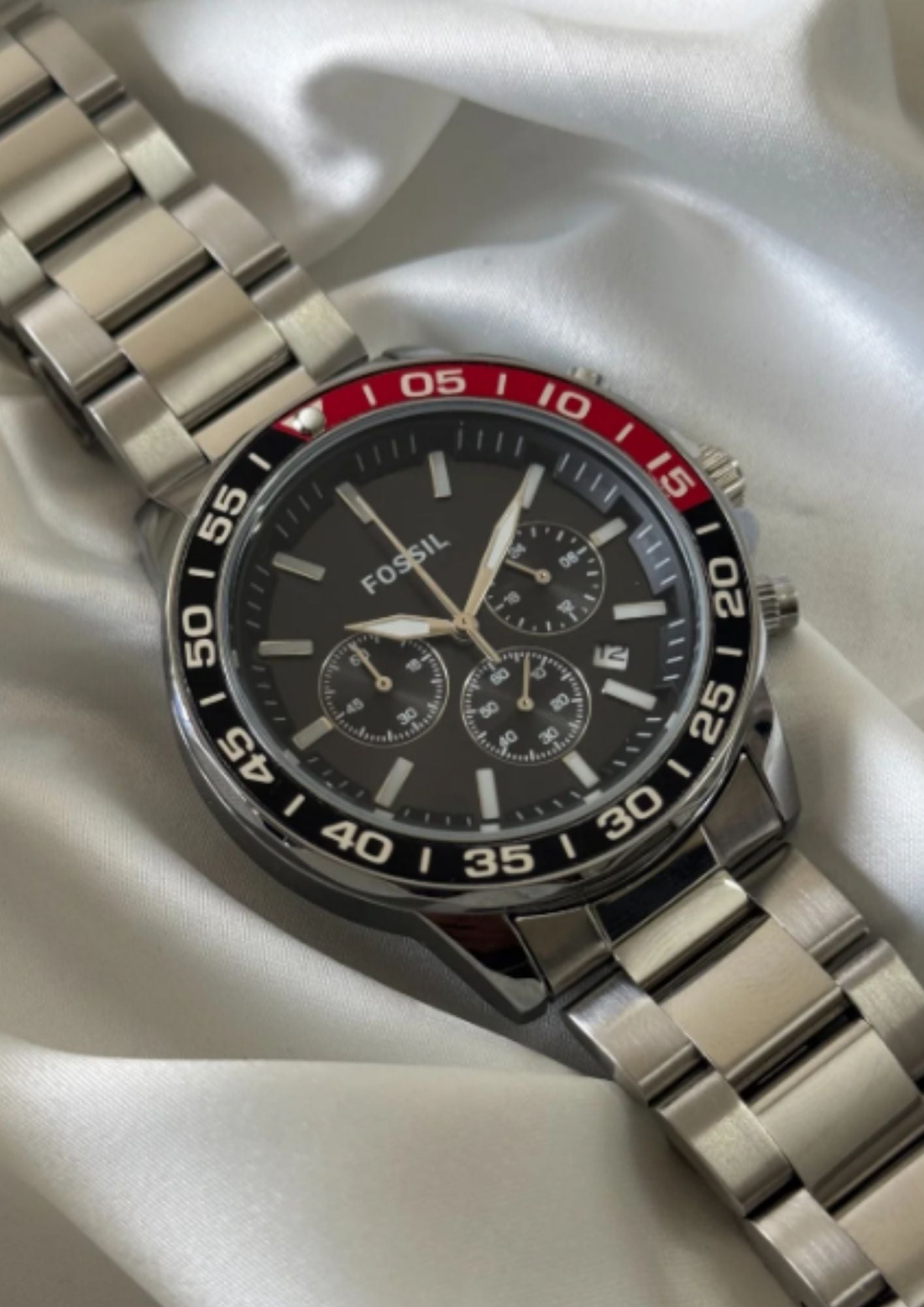 Fossil-BQ2492B (Chronograph Watch)