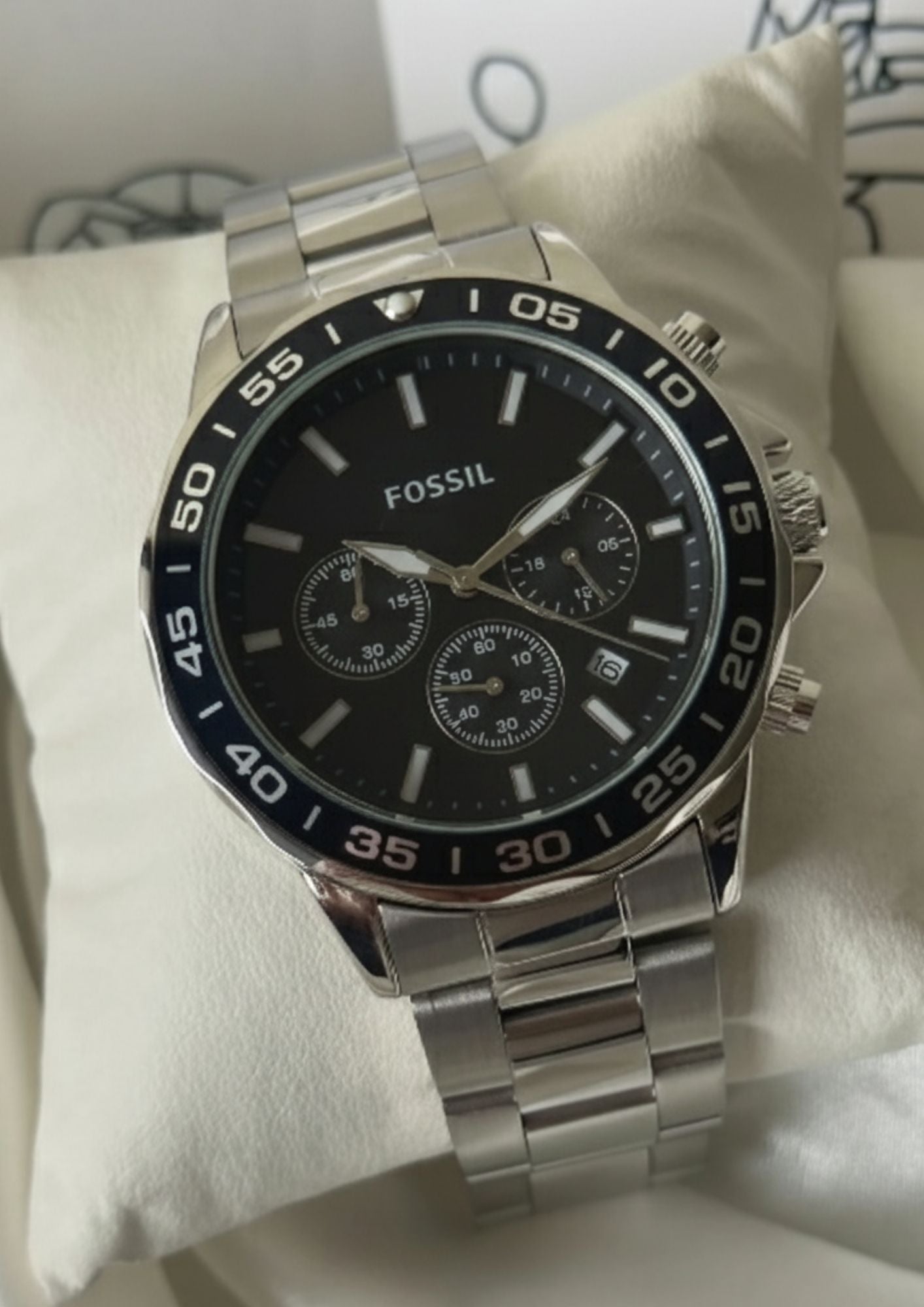 Fossil-BQ2492B (Chronograph Watch)
