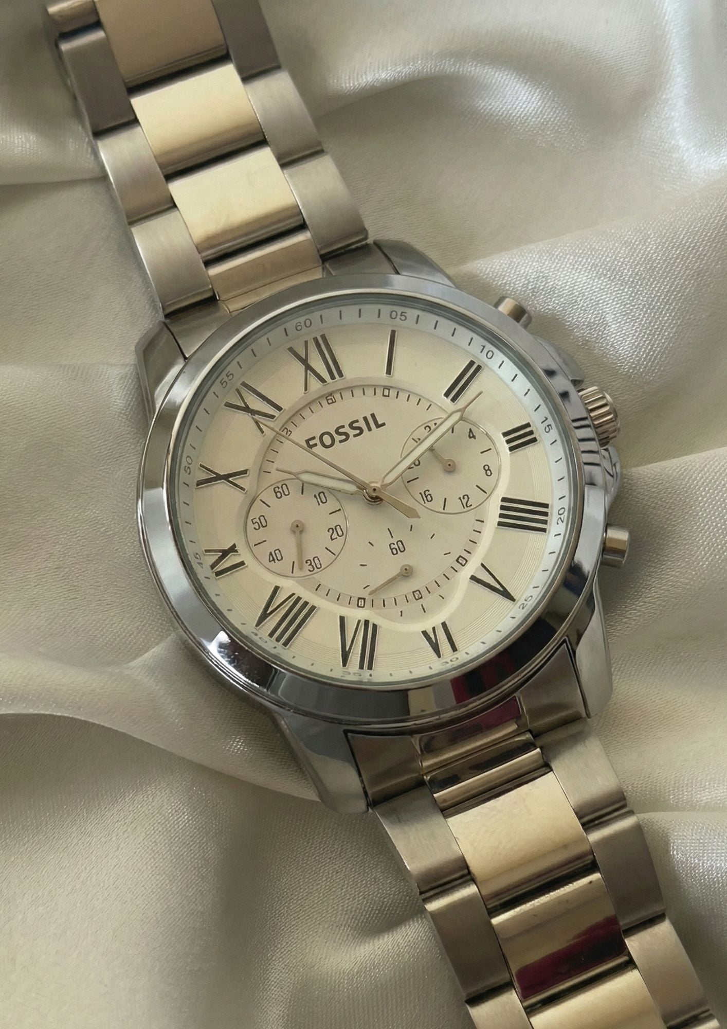 Fossil-FS4735 (Chronograph Watch)