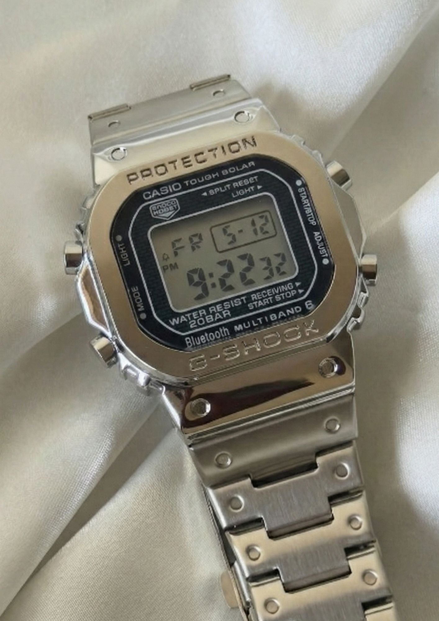 GShockGMWB5000 (Digital Watch) Silver