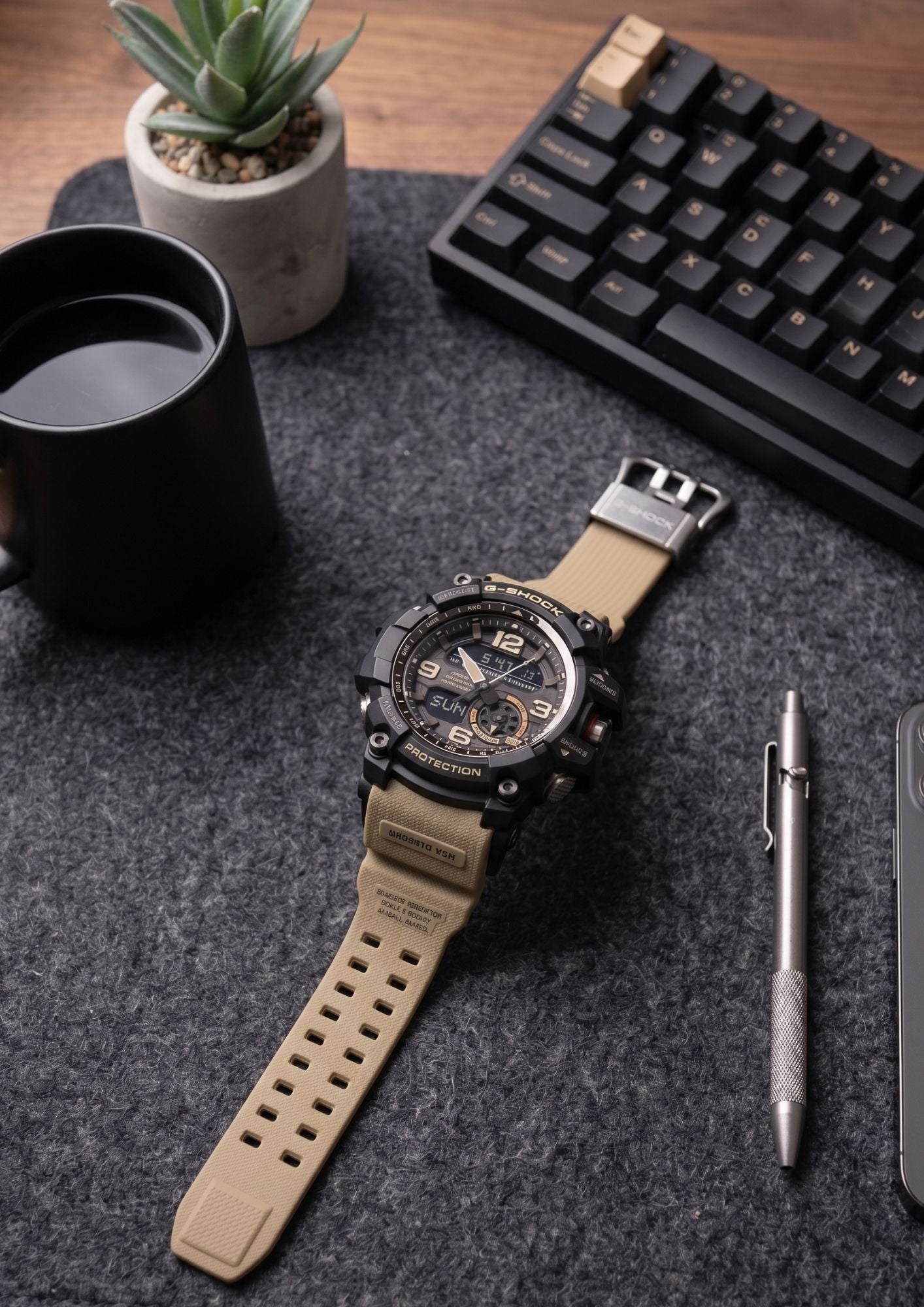 G Shock-Mudmaster GG-1000 (Analog Digital Watch)