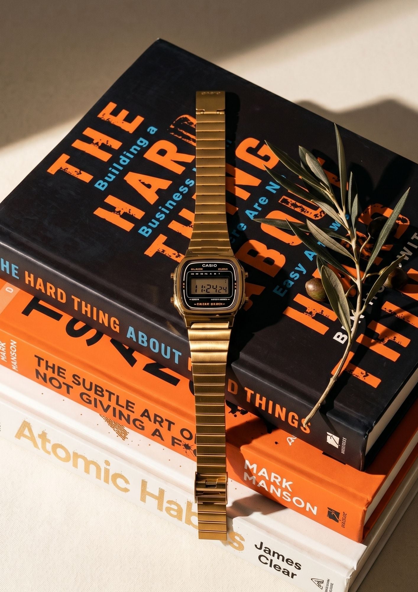Vintage D124 (Digital Watch) - Gold